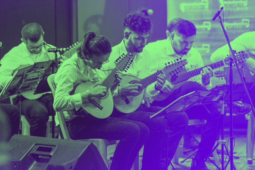 Music and voice over planning for Spanish corporate video production session